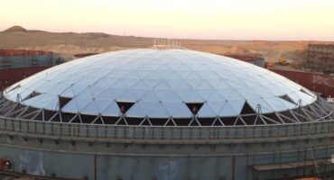 Ateco Global Industries Domes Total 35 unit domes under erection. OnGoing Project. Oman PAW Project. Contractor CGC International