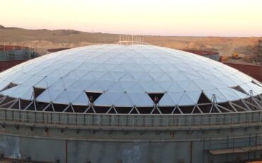 Ateco Global Industries Domes Total 35 unit domes under erection. OnGoing Project. Oman PAW Project. Contractor CGC International